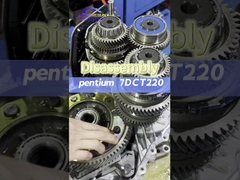 Demontage van de Pentium-transmissie