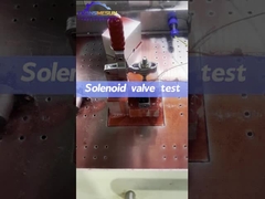 Elektromagnetische klep testproces