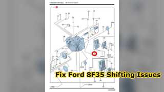 Ford 8F35 Transmissie Kleplichaam Reparatie Fix Hard schakelen