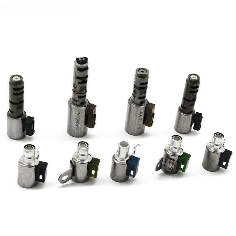 Auto transmissieonderdelen GS300 A960E A960 6 snelheid solenoïde kit 9 stuks / 1 Set voor IS250 IS300