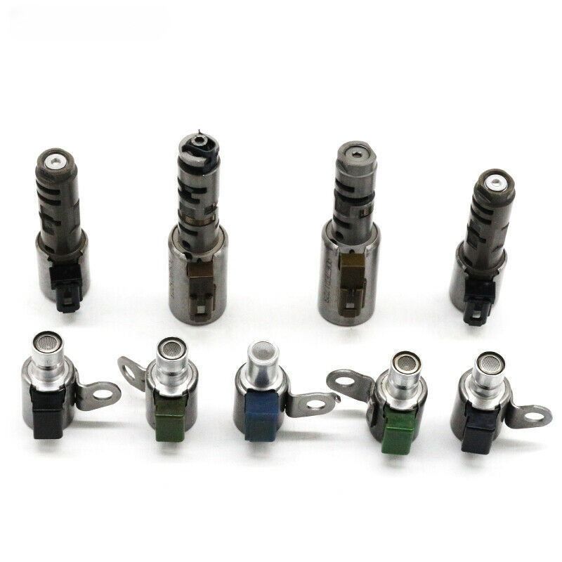 Auto transmissieonderdelen GS300 A960E A960 6 snelheid solenoïde kit 9 stuks / 1 Set voor IS250 IS300