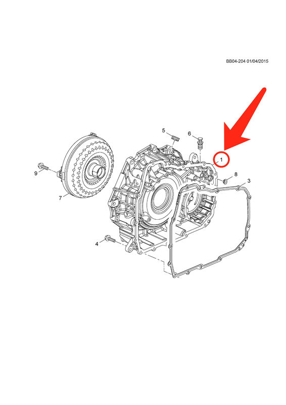 gloednieuwe 6T31 voorste deel van transmissie behuizing koppel converter en differentiaal behuizing voor Chevrolet Monza 1.5L